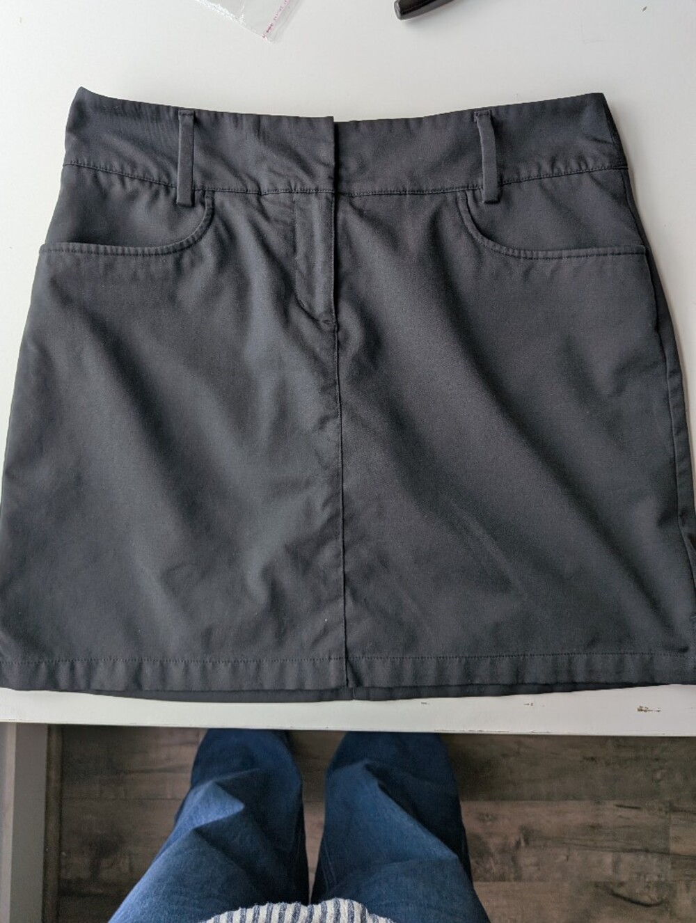 Adidas Golf Black ClimaCool Athletic Skort Built-In Shorts Size 6